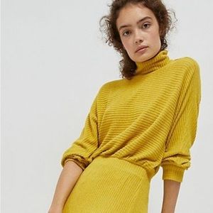 Anthropologie Saturday/Sunday Mariah Ribbed Knit Midi Dress (Size L)